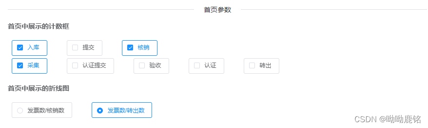 Vue若依管理系统-实现管理员配置首页计数框/折线图