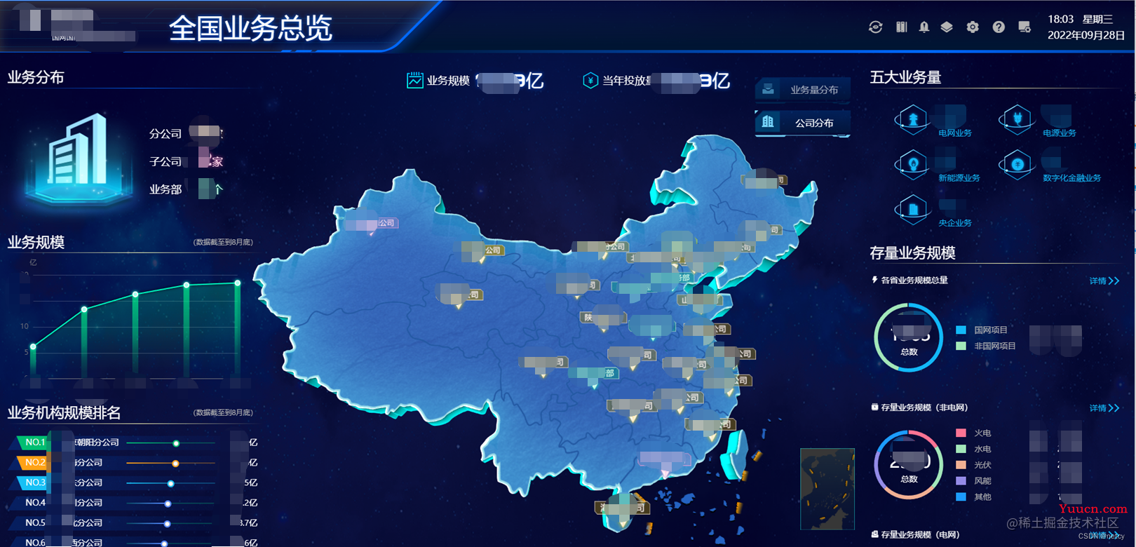 threejs三维地图大屏项目分享