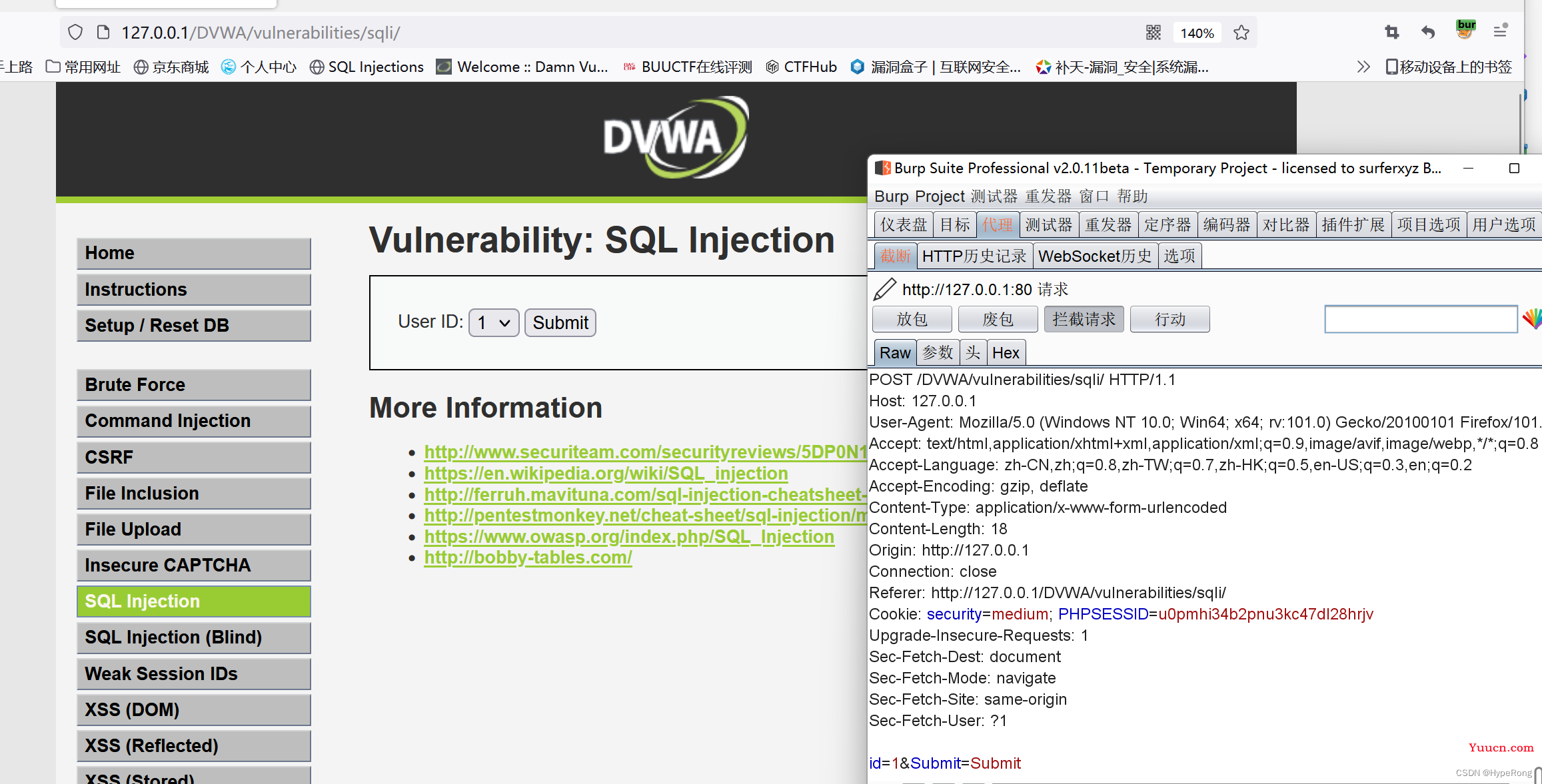 DVWA（全级别通关教程详解）