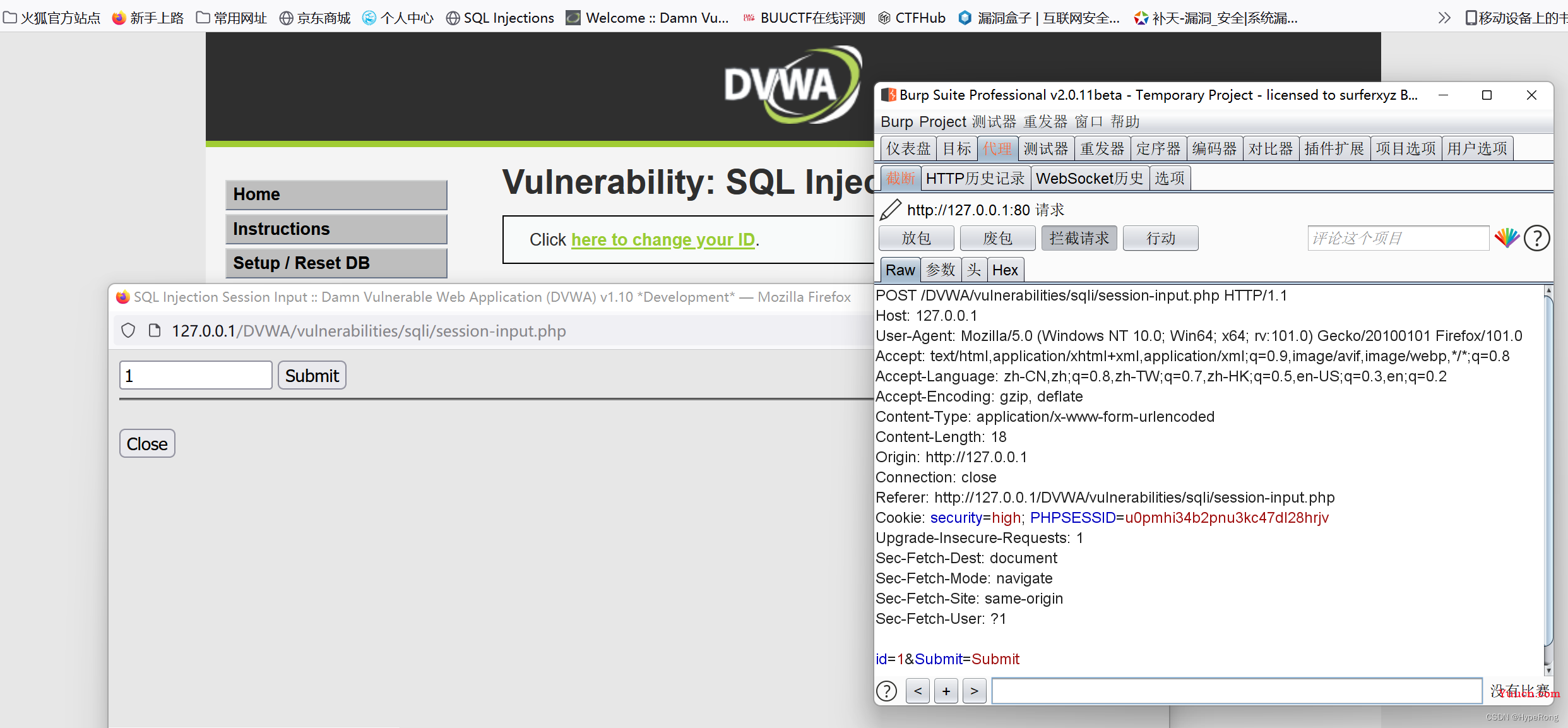 DVWA（全级别通关教程详解）