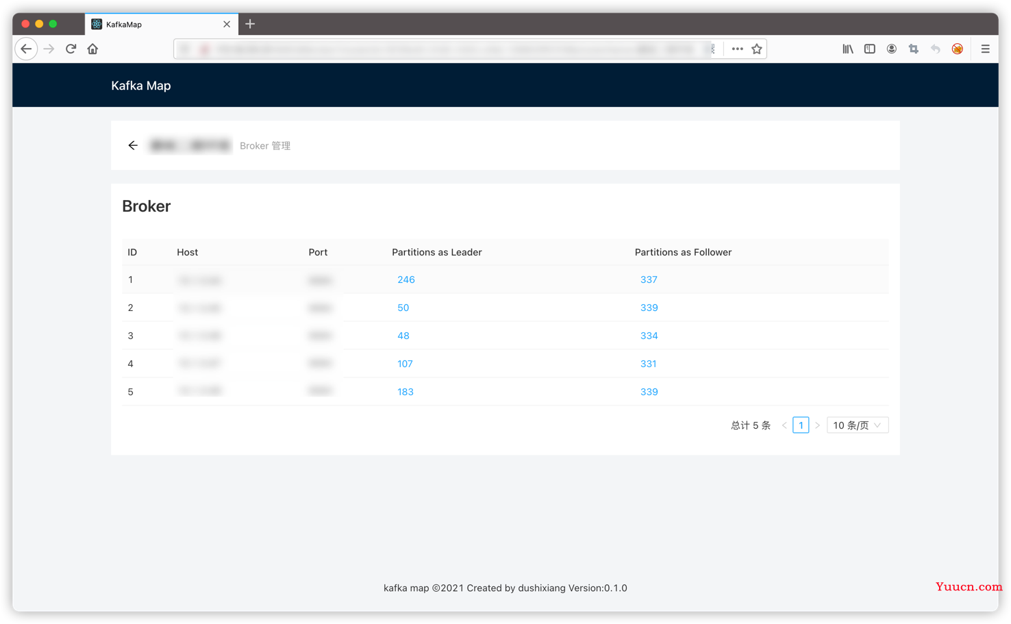 kafka可视化web管理工具-KafkaMmap