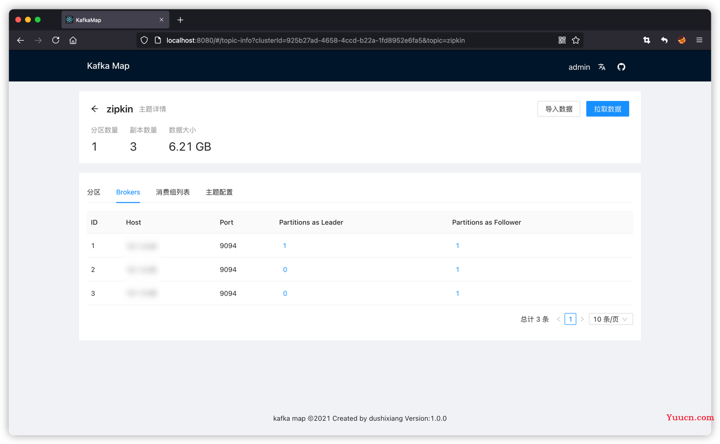 kafka可视化web管理工具-KafkaMmap