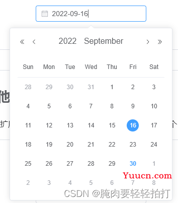 【VUE3】ElementUI--el-date-picker下拉控件样式修改（高亮显示设置）