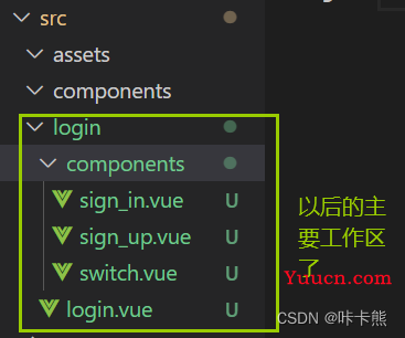 vue 3 项目实战一（绘制登录界面）