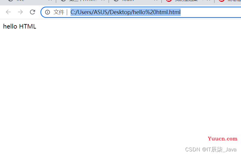 【JavaWeb】HTML零基础入门