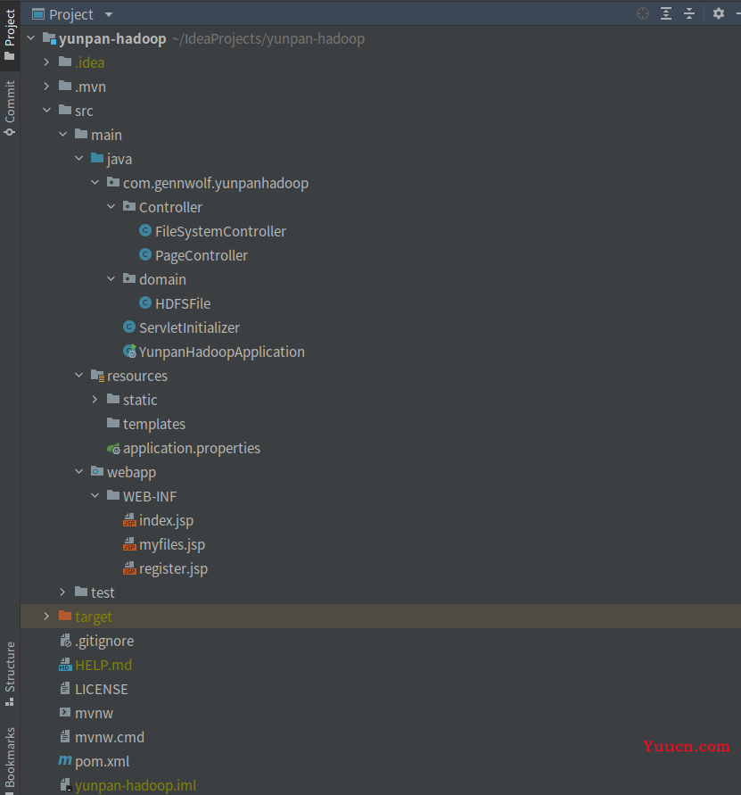 【Hadoop/Java】基于HDFS的Java Web网络云盘