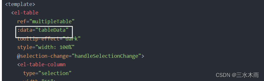el-table（type=“selection“）多选框两种回显