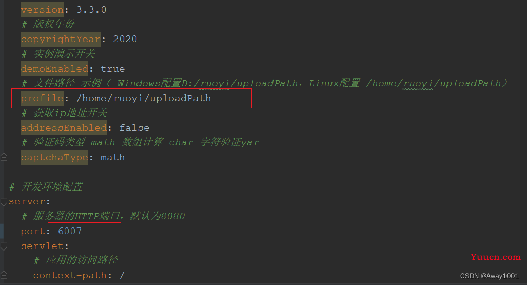 若依框架（前后端分离）打war包部署到linux