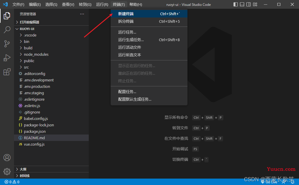 Vs Code配置前端环境及运行