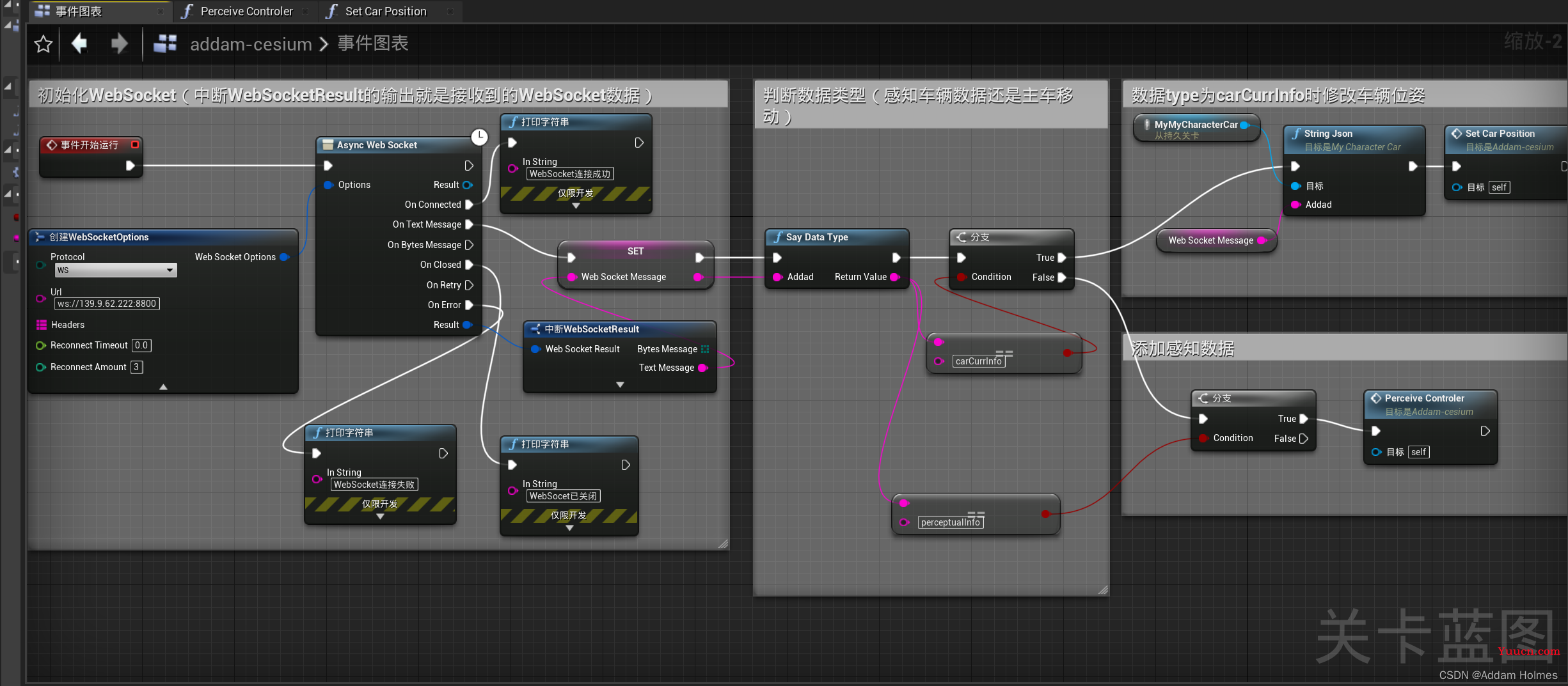 UE4从零开始制作数字孪生道路监测平台