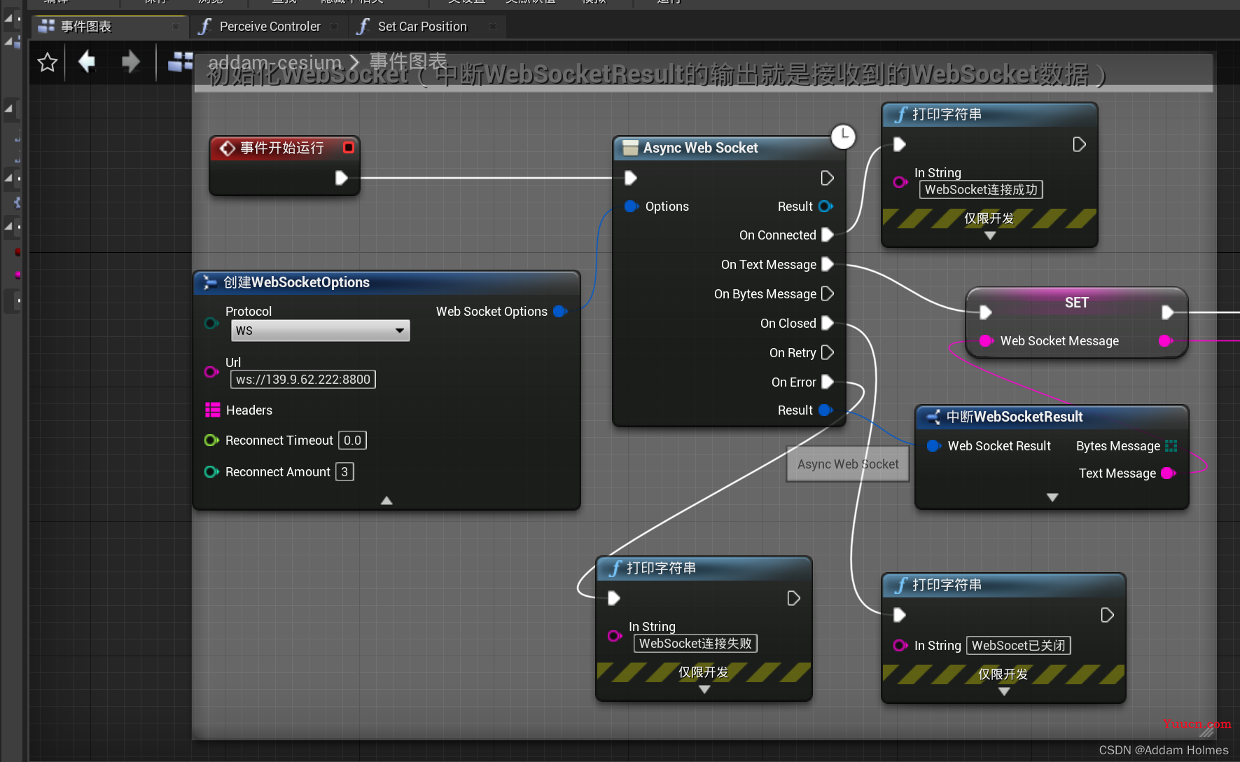 UE4从零开始制作数字孪生道路监测平台