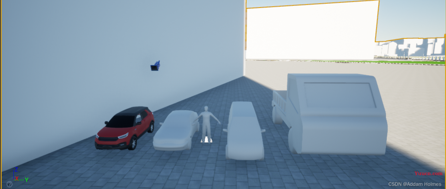 UE4从零开始制作数字孪生道路监测平台