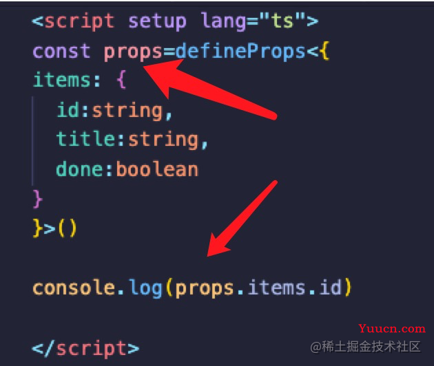 关于Vue3的defineProps用法