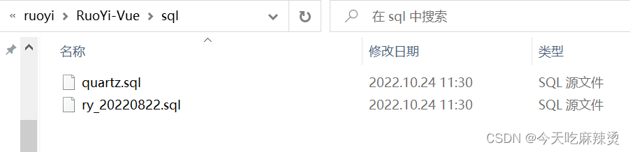 从零入门开源框架---若依(前后端分离版)