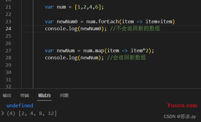 web前端-JavaScript中的forEach和map方法