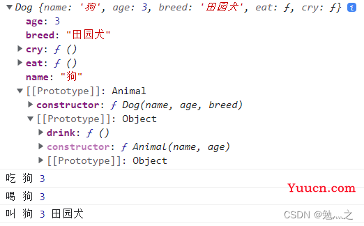 js实现继承属性和方法