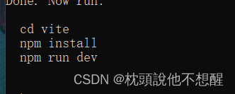 使用vite 搭建vue 3的项目