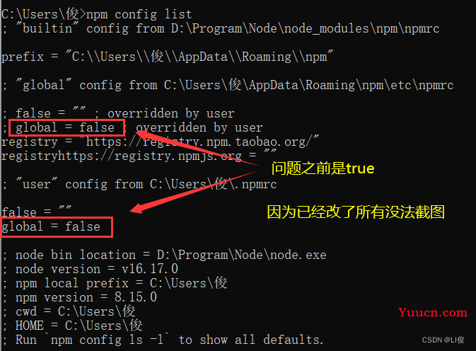 npm install或npm i后没有依赖包node_modules?