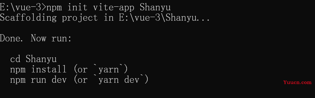 【Vue3】如何创建Vue3项目及组合式API