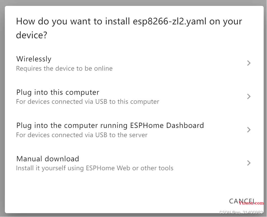 以DHT11、ESP8266为例介绍ESPHome在Home Assistant中的应用