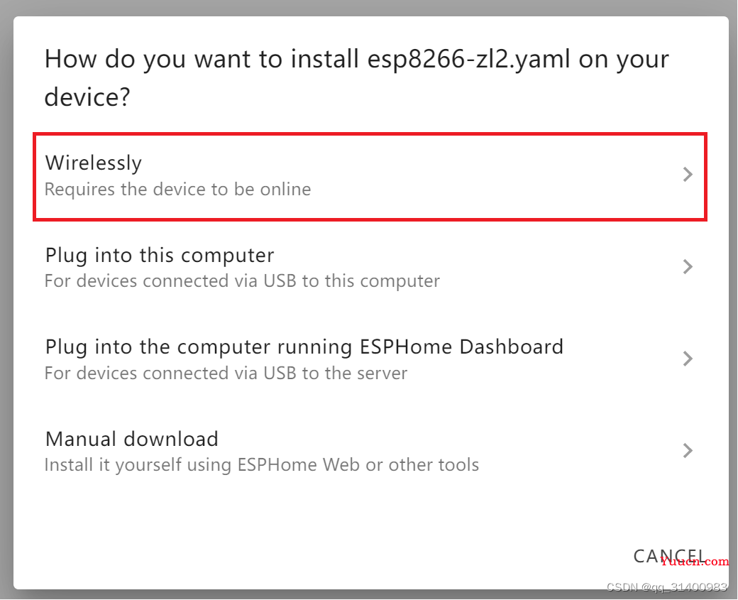 以DHT11、ESP8266为例介绍ESPHome在Home Assistant中的应用