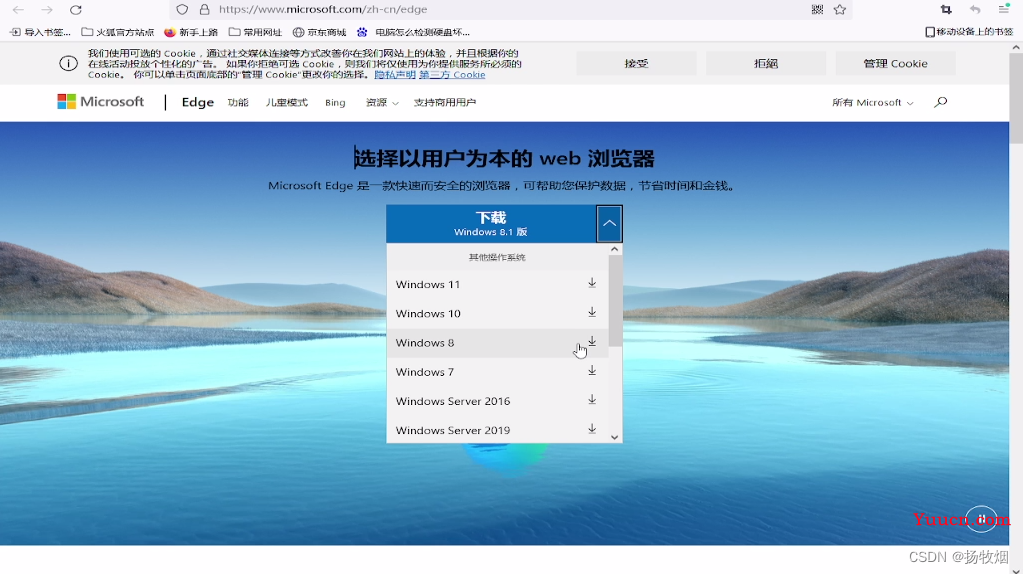 Windows 安装微软 Edge 浏览器 Windows 安装微软 Edge 浏览器
