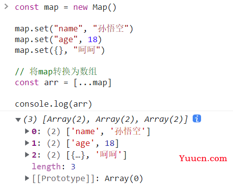 JavaScript -- Map对象及常用方法介绍