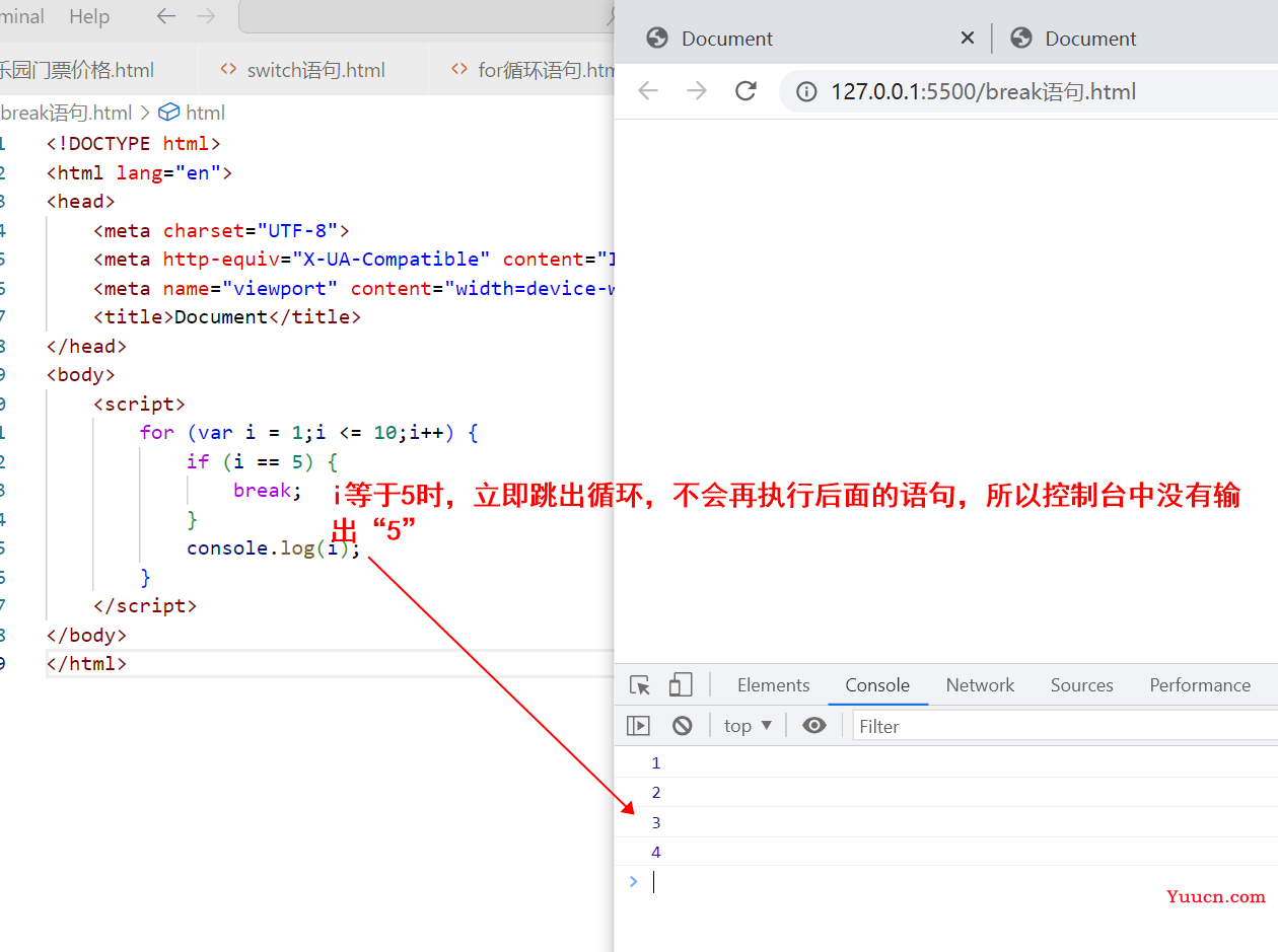 〖大前端 - 基础入门三大核心之JS篇⑱〗- JavaScript的流程控制语句「break 和 continue语句」 〖大前端 - 基础入门三大核心之JS篇⑱〗- JavaScript的流程控制语句「break 和 continue语句」