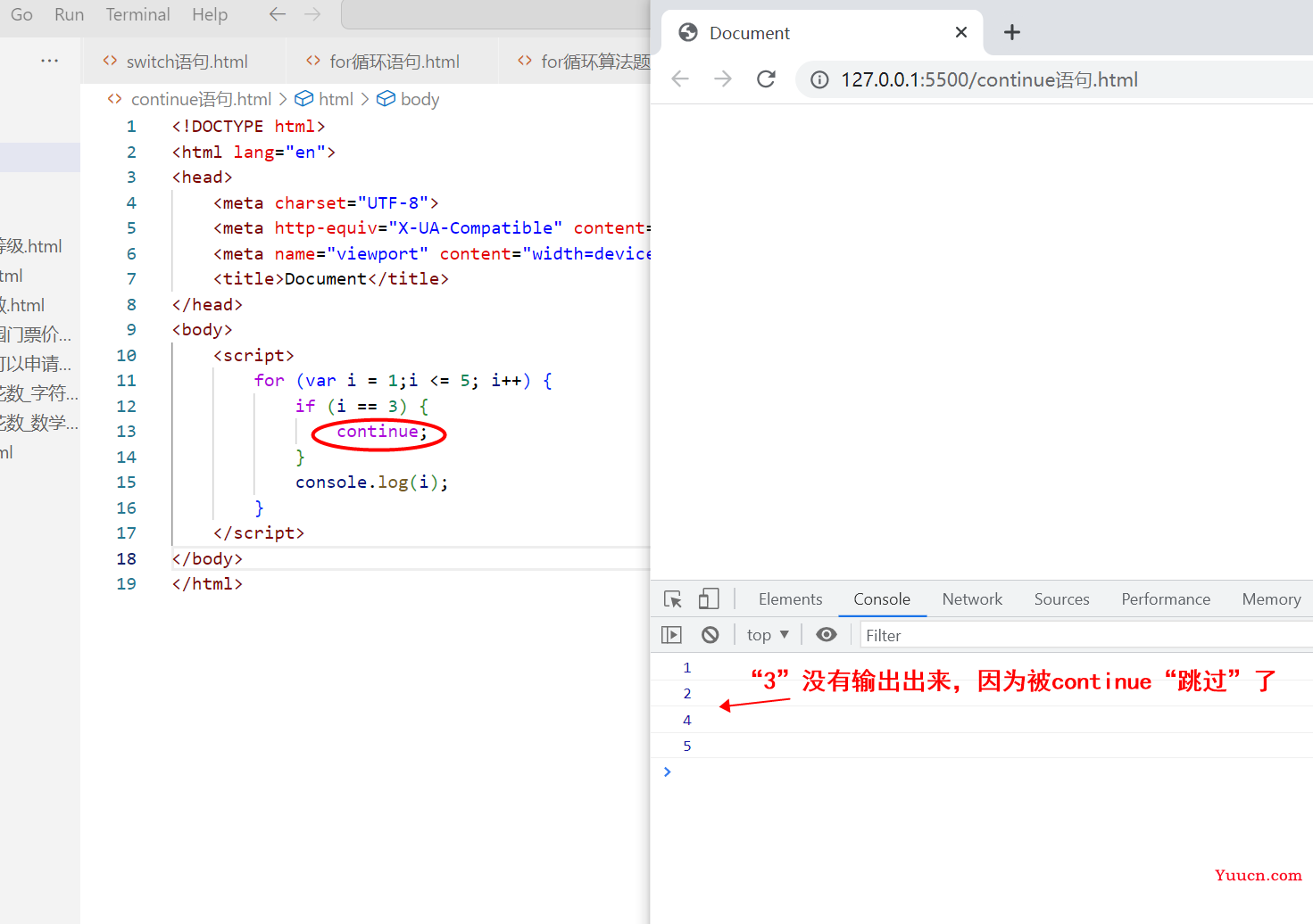 〖大前端 - 基础入门三大核心之JS篇⑱〗- JavaScript的流程控制语句「break 和 continue语句」 〖大前端 - 基础入门三大核心之JS篇⑱〗- JavaScript的流程控制语句「break 和 continue语句」