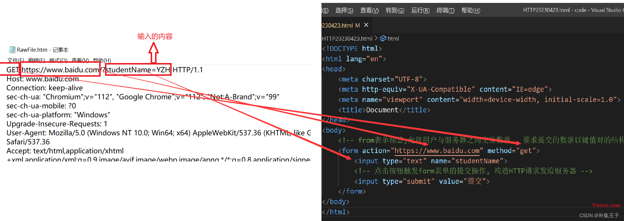 HTTP协议 GET和POST区别 请求响应 Fiddler postman ajax