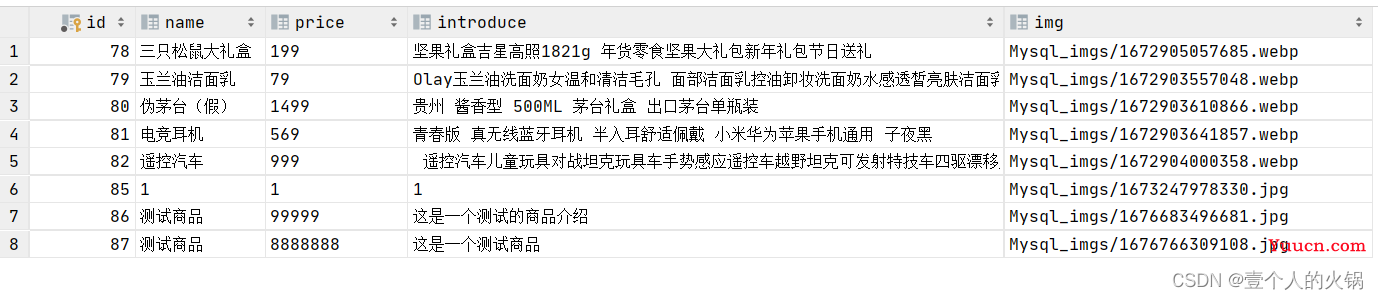 JavaWeb：实现购物商城（课程设计完整版）