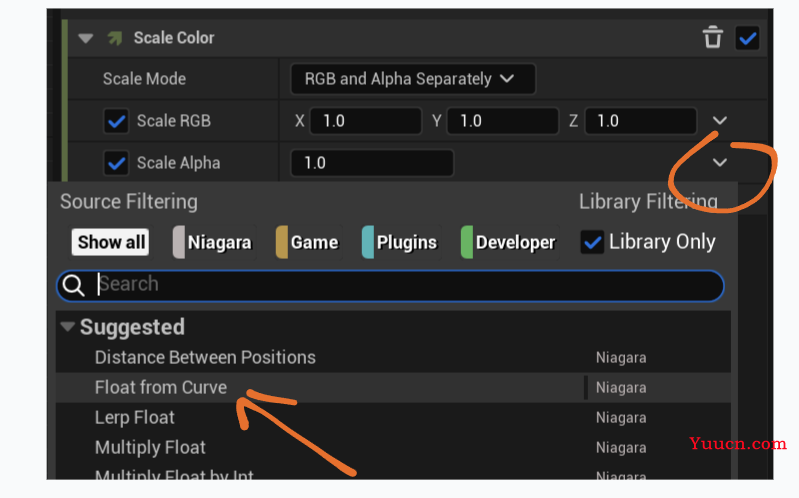 Unreal Niagara粒子入门1